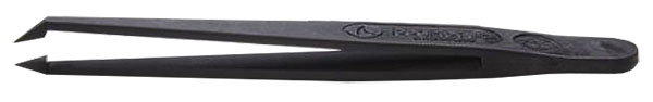 50-011708-microtonano-708 Plastic tweezer.JPG EM-Tec 708.CN ESD safe PA66/carbon fibre reinforced tweezers, sharp angled tips